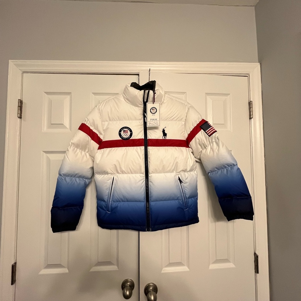 NWT 2022 ralph lauren Olympic team USA jacket